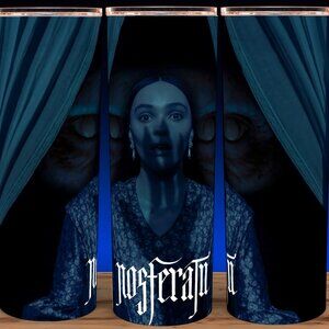 Nosferatu Ellen Hutter and Count Orlok Cup Mug Tumbler